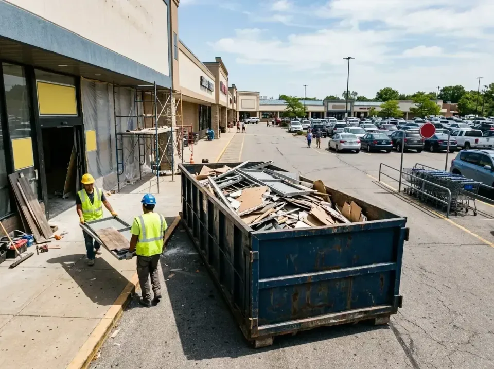 retail-store-renovation-debris-003 — frequently asked questions, Roll-off Dumpster Rentals in Mount Zion, IL